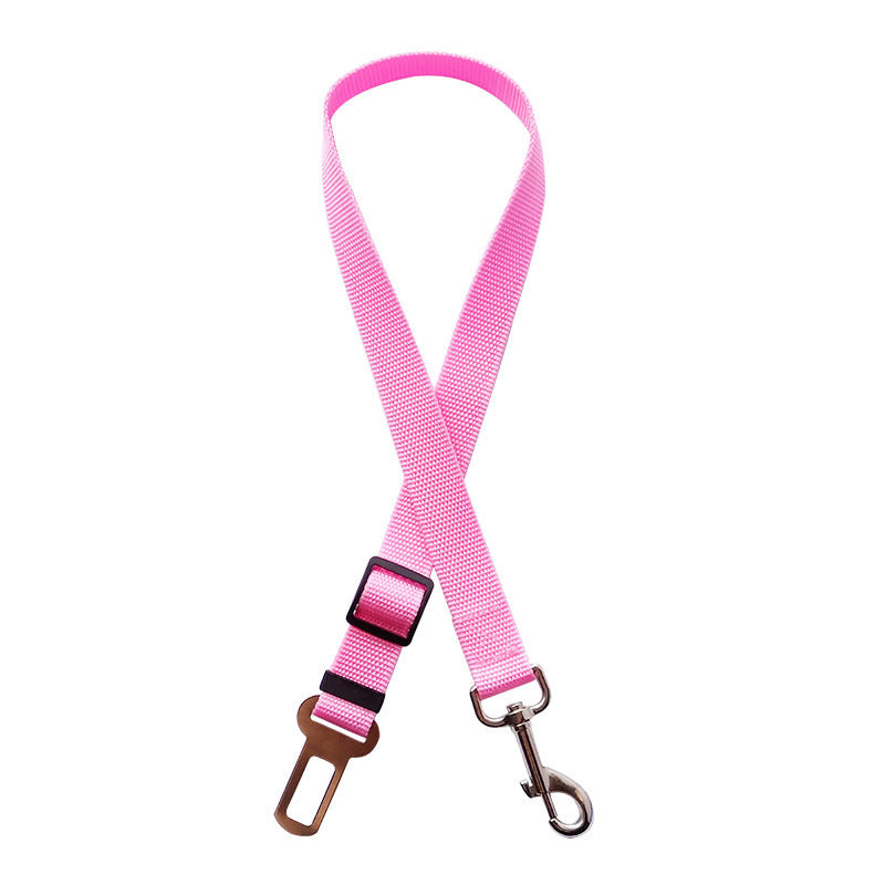  Dog lead clip with car harness system