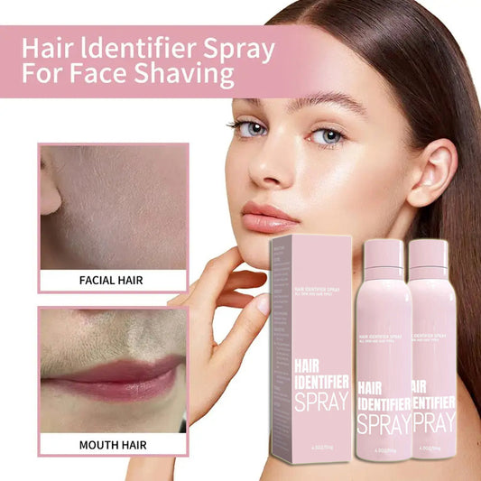 Hair Identifier Spray Set for Face Shaving - Moisturizing Dermaplaner Spray"