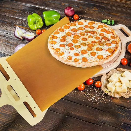 Non-stick pizza shovel for easy baking